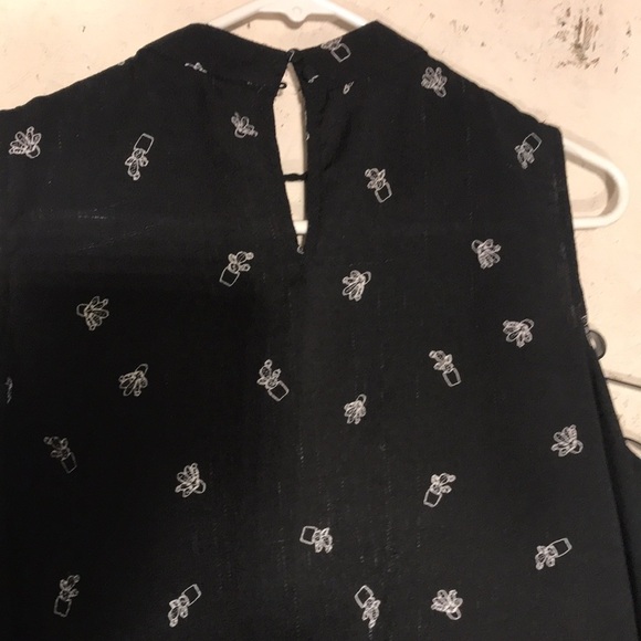 Womens Lightweight 3/4 Sleeve Cold Shoulder Button Down Top by SWEET WANDERER - Picture 7 of 9